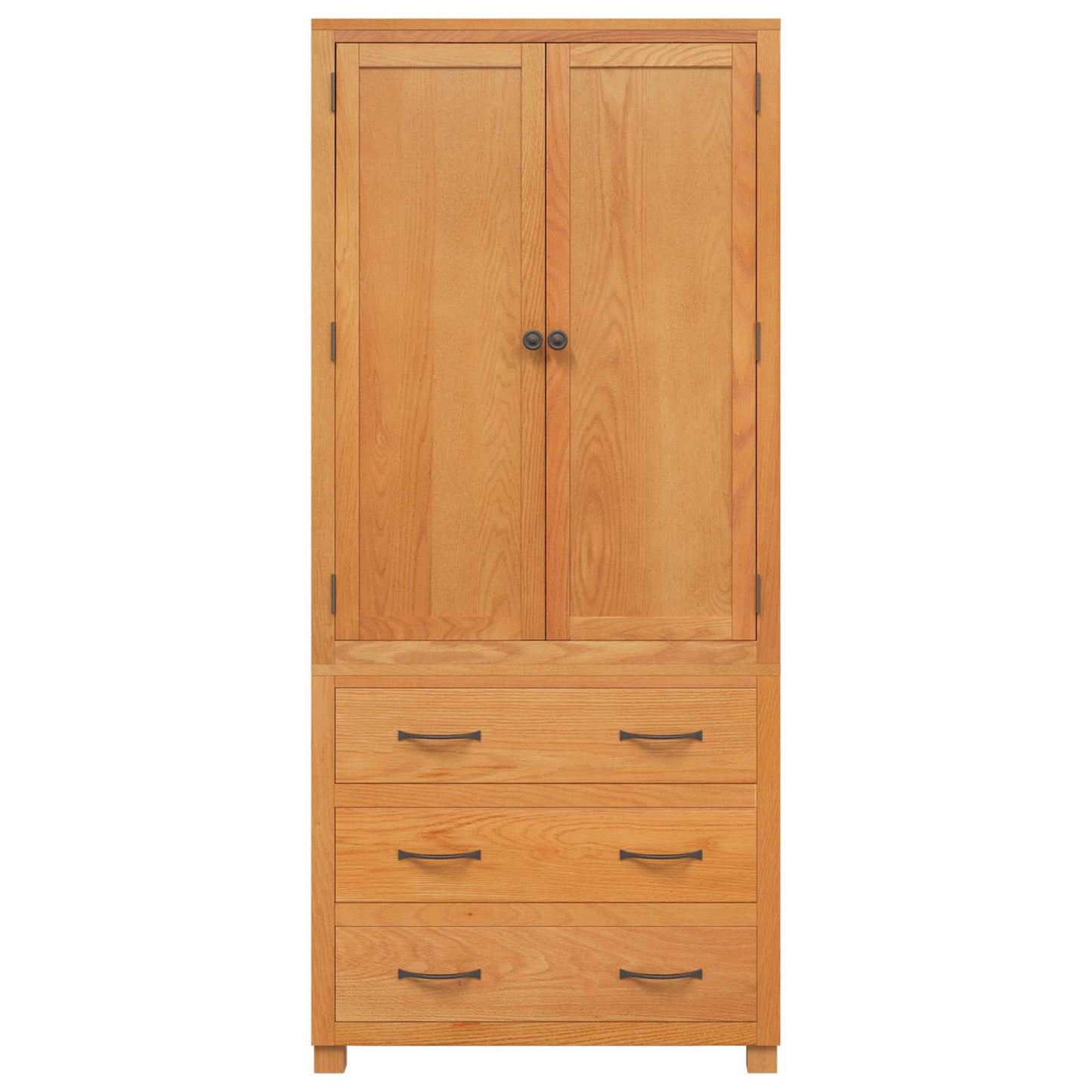 Set di Mobili per Magazzino 2 pz Marrone 80 x 50 x 180 cm