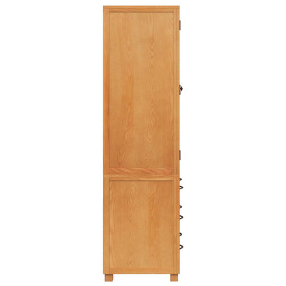 Set di Mobili per Magazzino 2 pz Marrone 80 x 50 x 180 cm