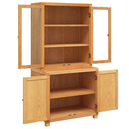 Set di Mobili per Magazzino con porta Marrone Legno multistrato