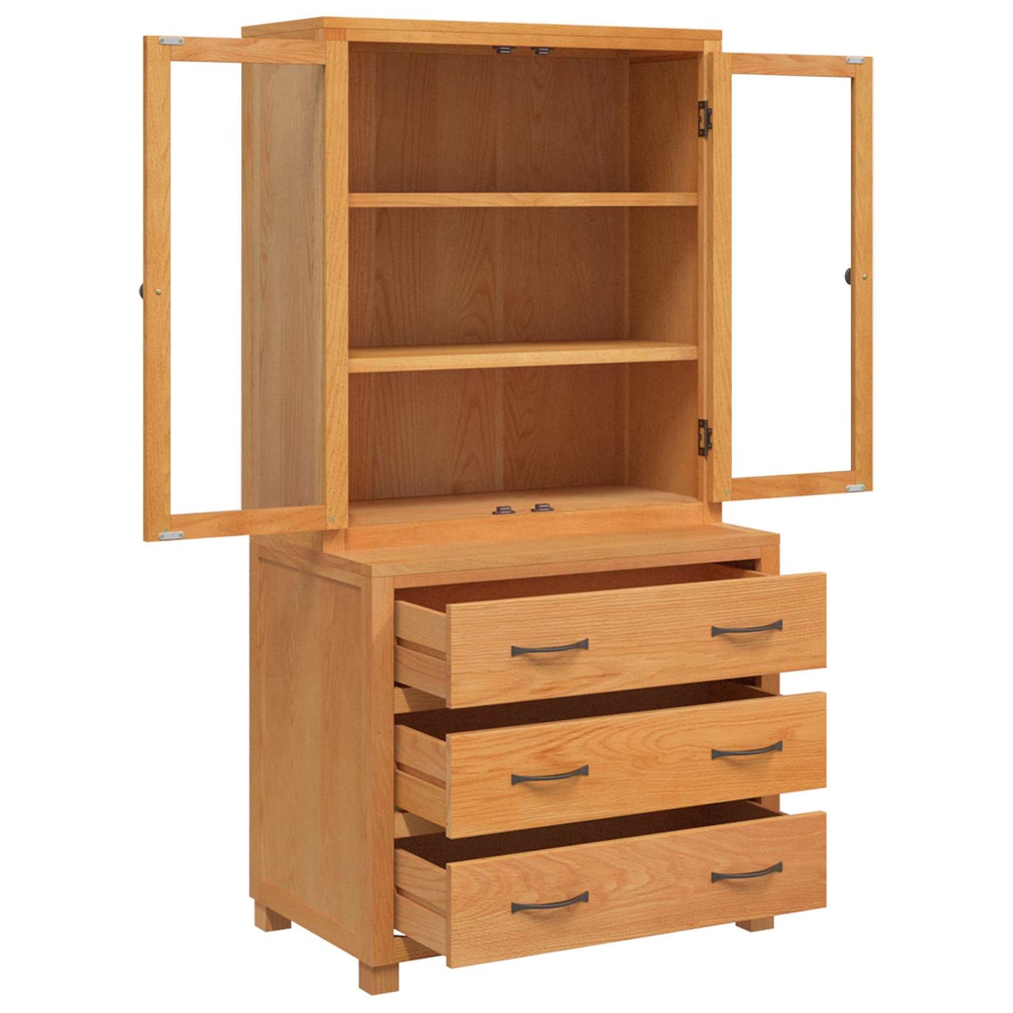 Set di Mobili per Magazzino 2 pz Marrone 80 x 50 x 160 cm