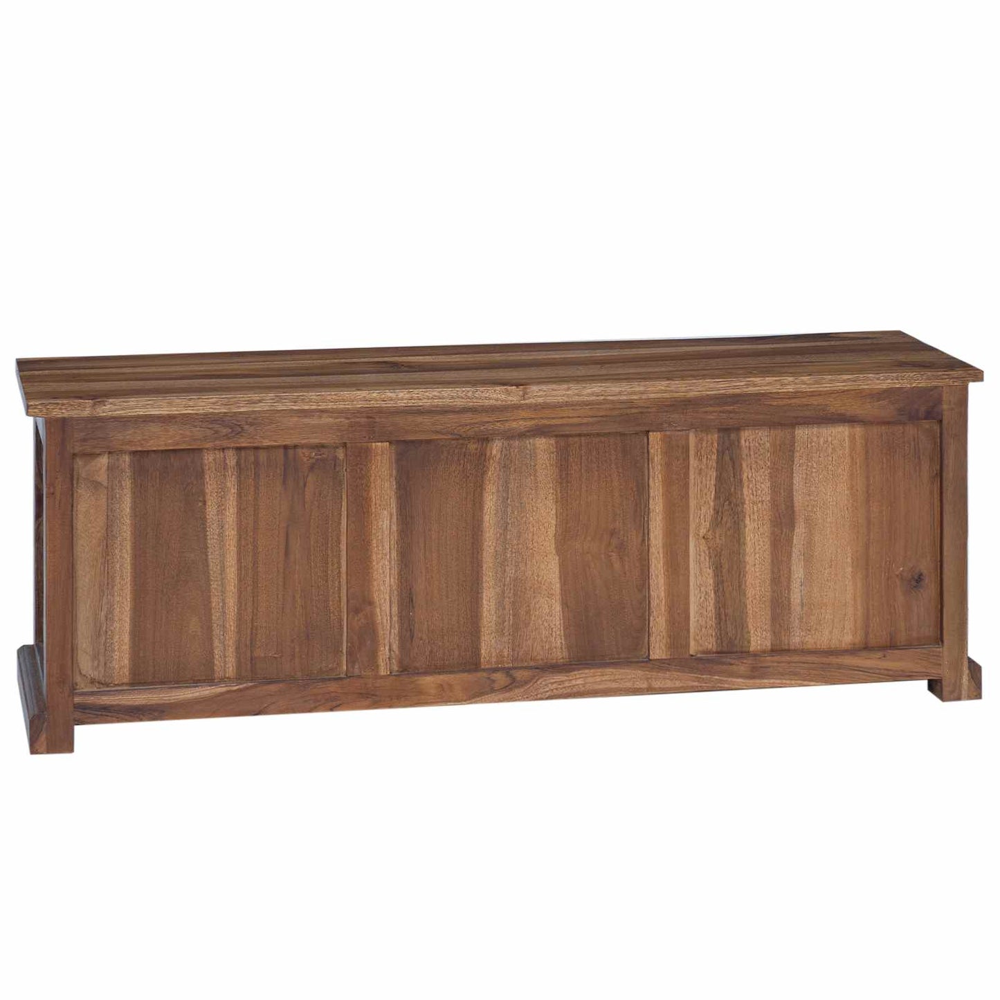 Supporto TV Naturale 110 x 30 x 40 cm Legno di teak solido