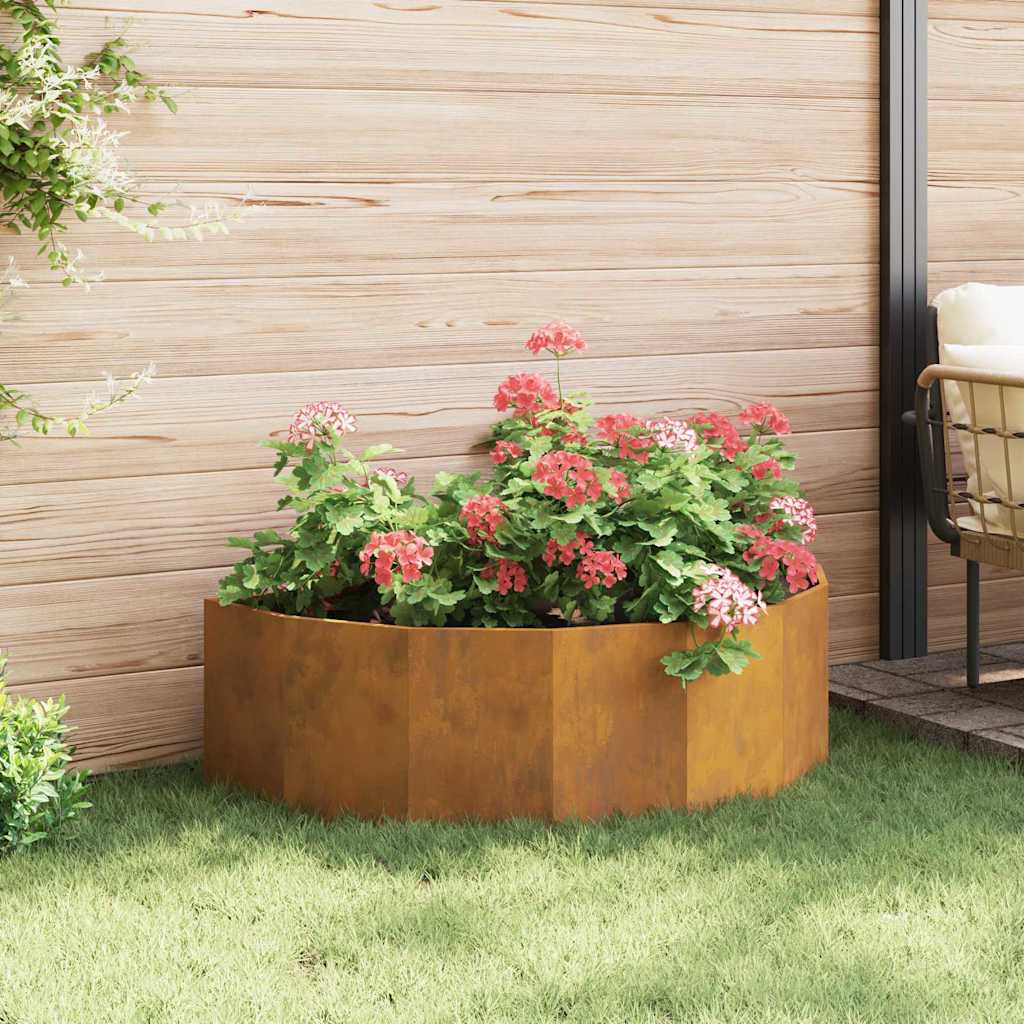 Fioriera Ruggine 120 x 60 x 35 cm