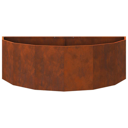 Fioriera Ruggine 120 x 60 x 35 cm | homemem39