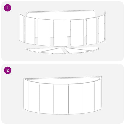 Fioriera Antracite 90 x 45 x 35 cm Acciaio | homemem39