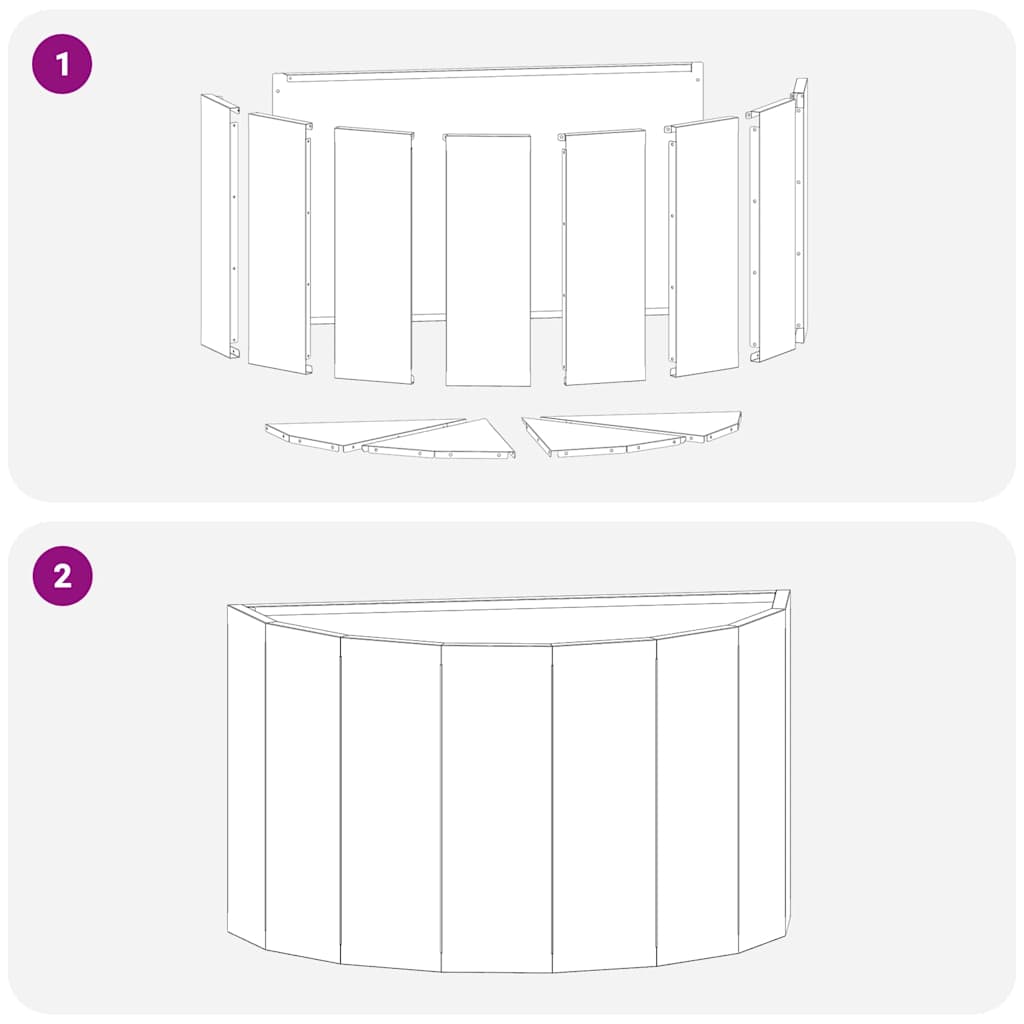 Fioriera Nero 60 x 30 x 35 cm Acciaio