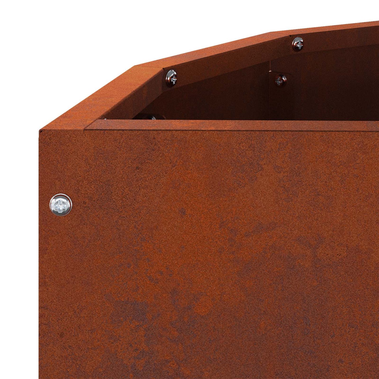 Fioriera Ruggine 60 x 30 x 35 cm | homemem39