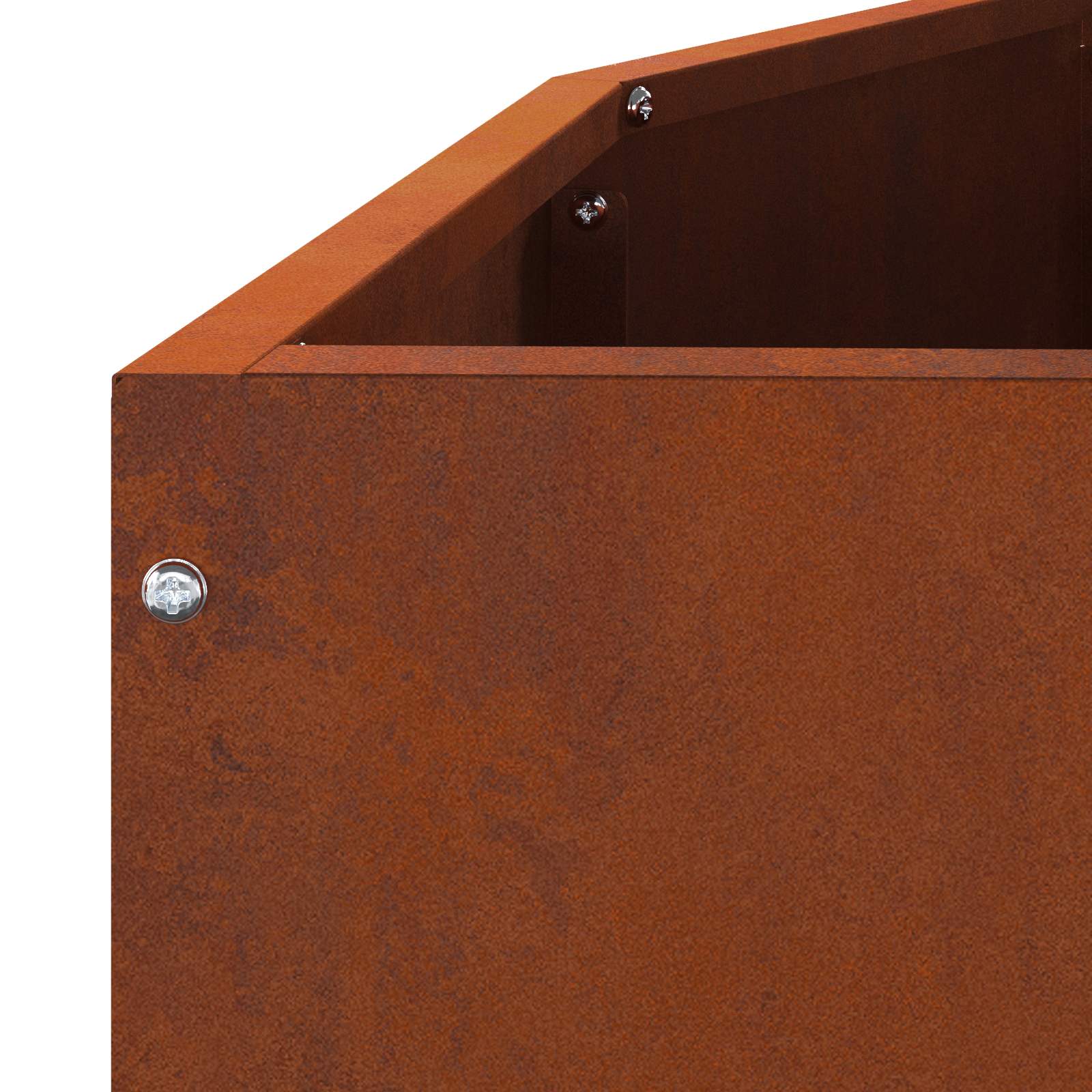Fioriera Ruggine 120 x 60 x 50 cm | homemem39