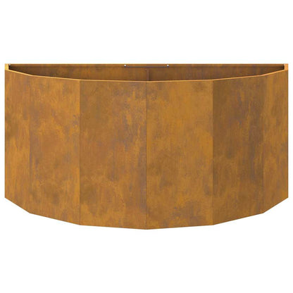 Fioriera Ruggine 120 x 60 x 50 cm