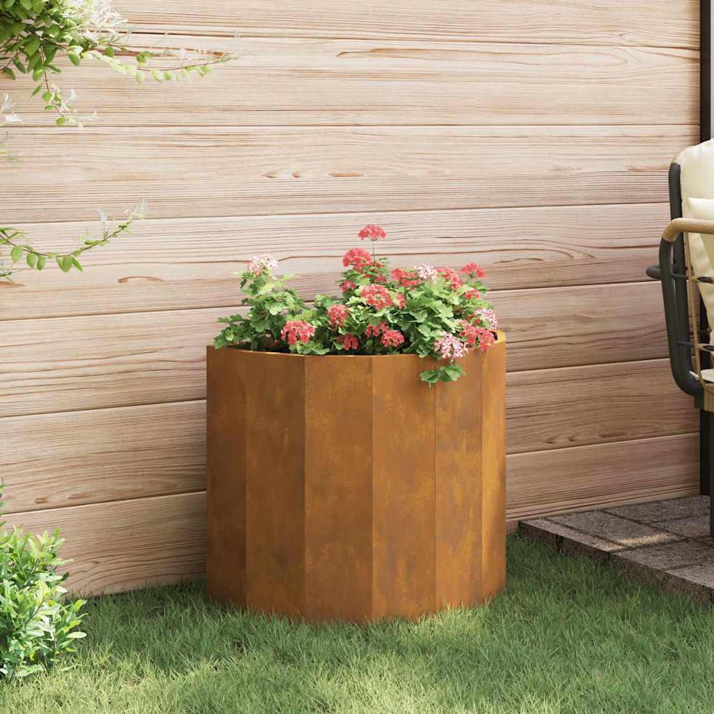 Fioriera Ruggine 60 x 30 x 50 cm