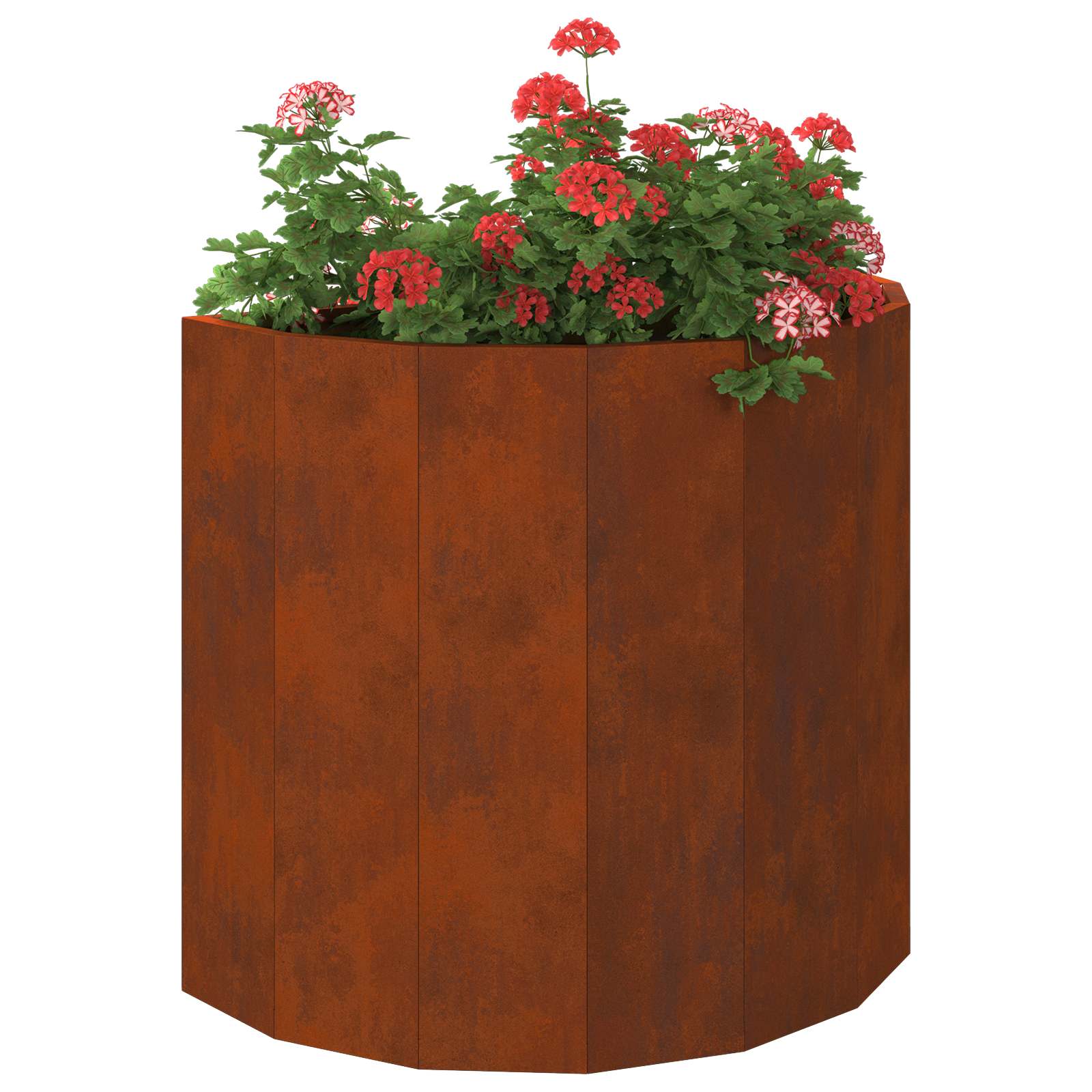 Fioriera Ruggine 60 x 30 x 50 cm | homemem39