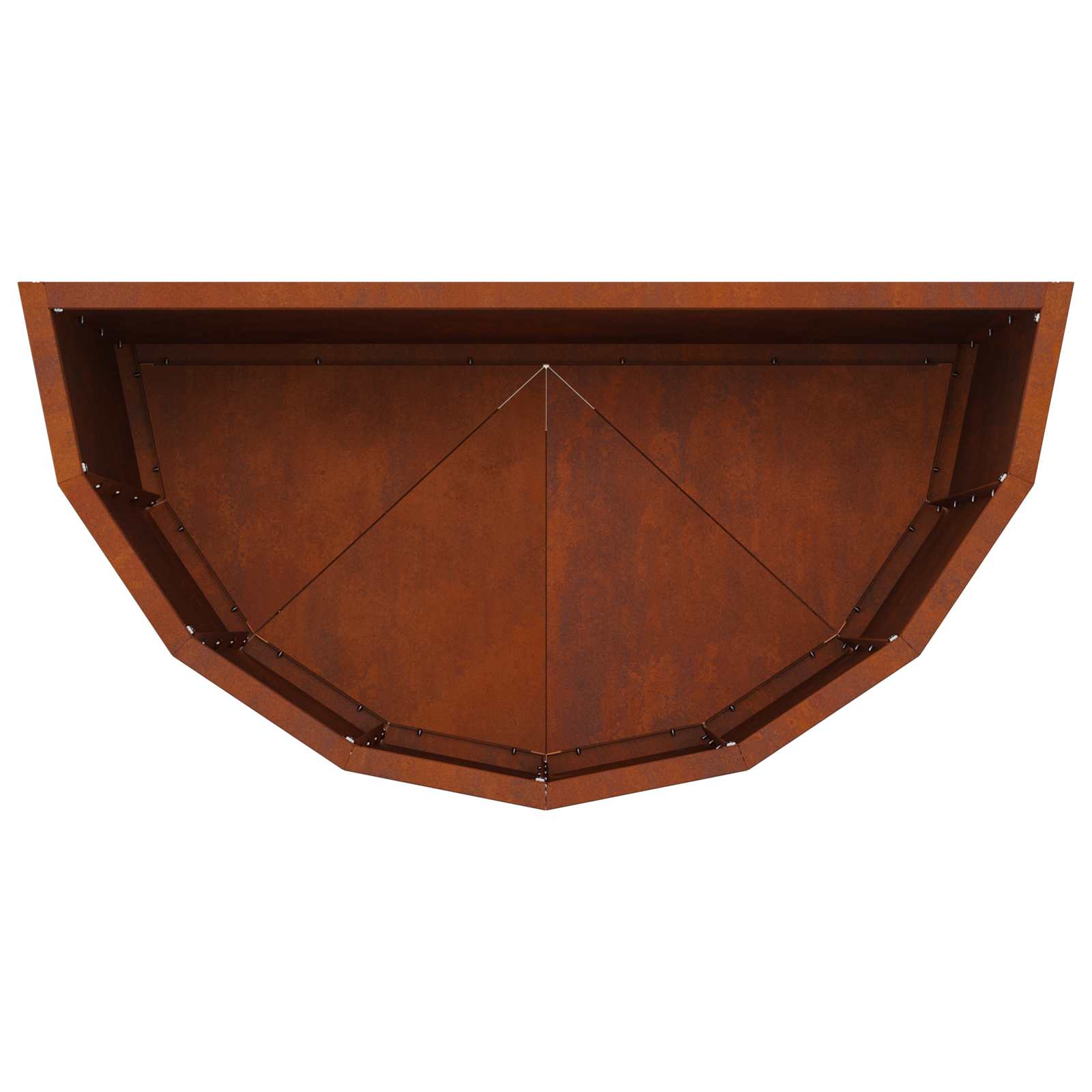 Fioriera Ruggine 60 x 30 x 50 cm | homemem39