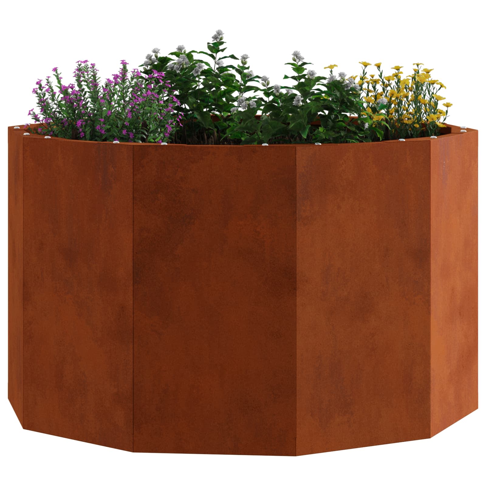 Fioriera Ruggine 60 x 60 x 35 cm | homemem39