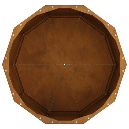 Fioriera Ruggine 60 x 60 x 35 cm