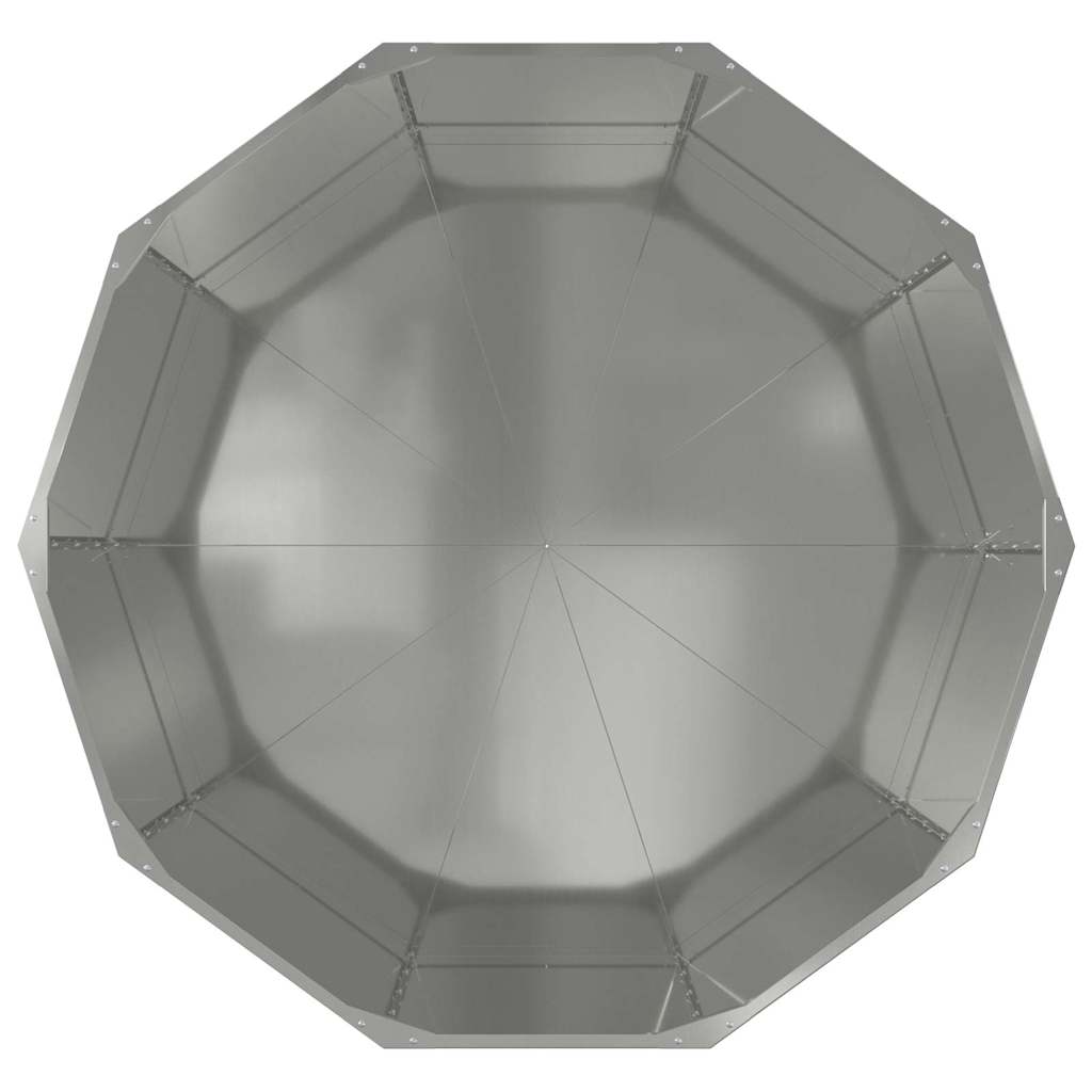 Fioriera Argento 120 x 120 x 50 cm Acciaio zincato