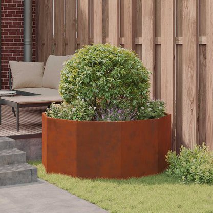 Fioriera Ruggine 120 x 120 x 50 cm | homemem39