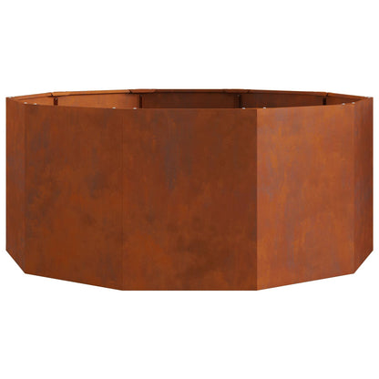 Fioriera Ruggine 120 x 120 x 50 cm | homemem39