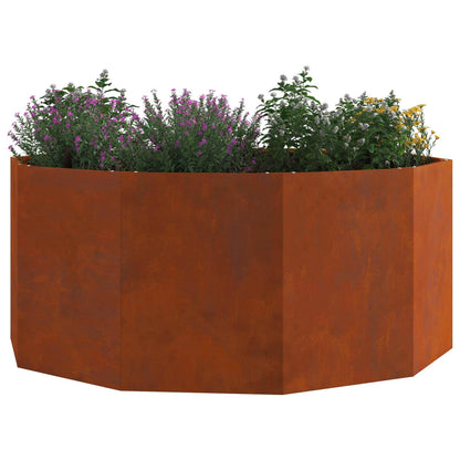 Fioriera Ruggine 120 x 120 x 50 cm | homemem39