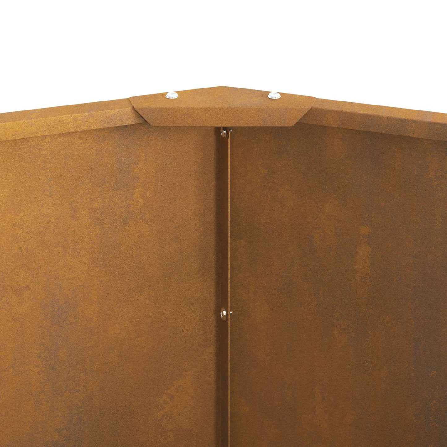 Fioriera Ruggine 90 x 90 x 50 cm | homemem39