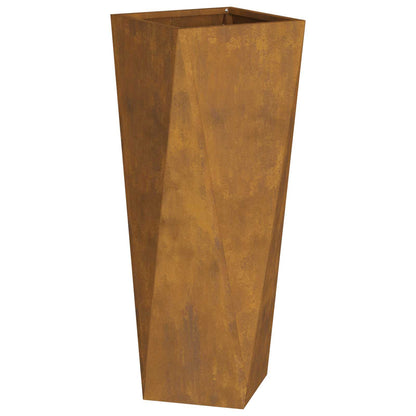 Fioriera 2 pcs Ruggine 30 x 30 x 75 cm | homemem39