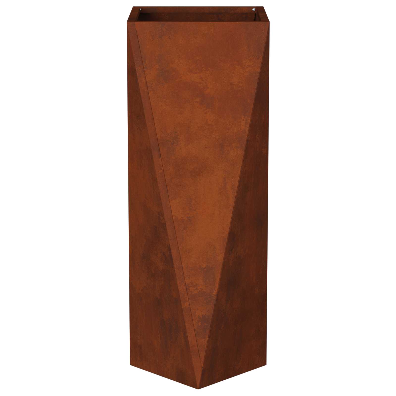 Fioriera 2 pcs Ruggine 30 x 30 x 75 cm | homemem39