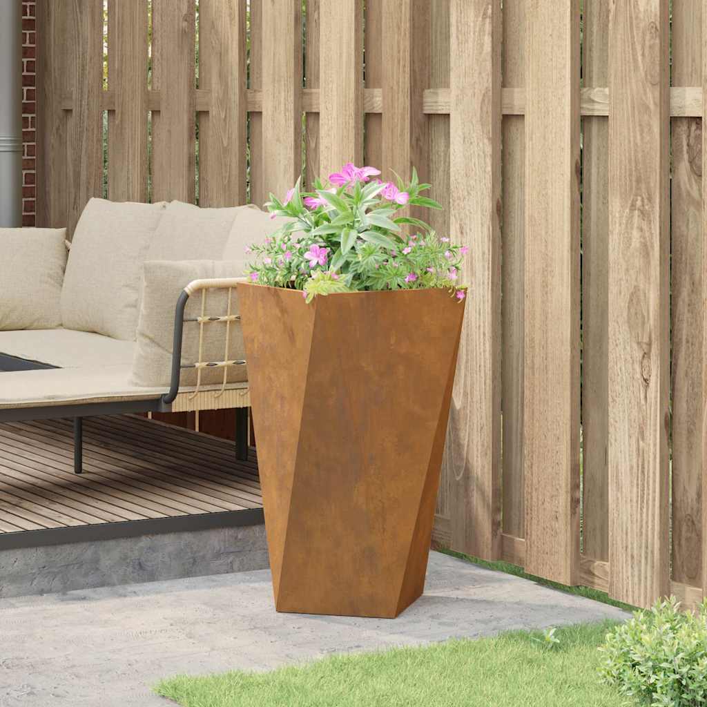 Fioriera Ruggine 40 x 40 x 75 cm
