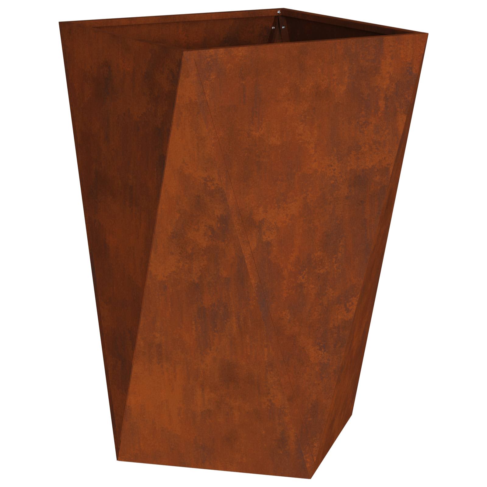 Fioriera Ruggine 50 x 50 x 75 cm | homemem39