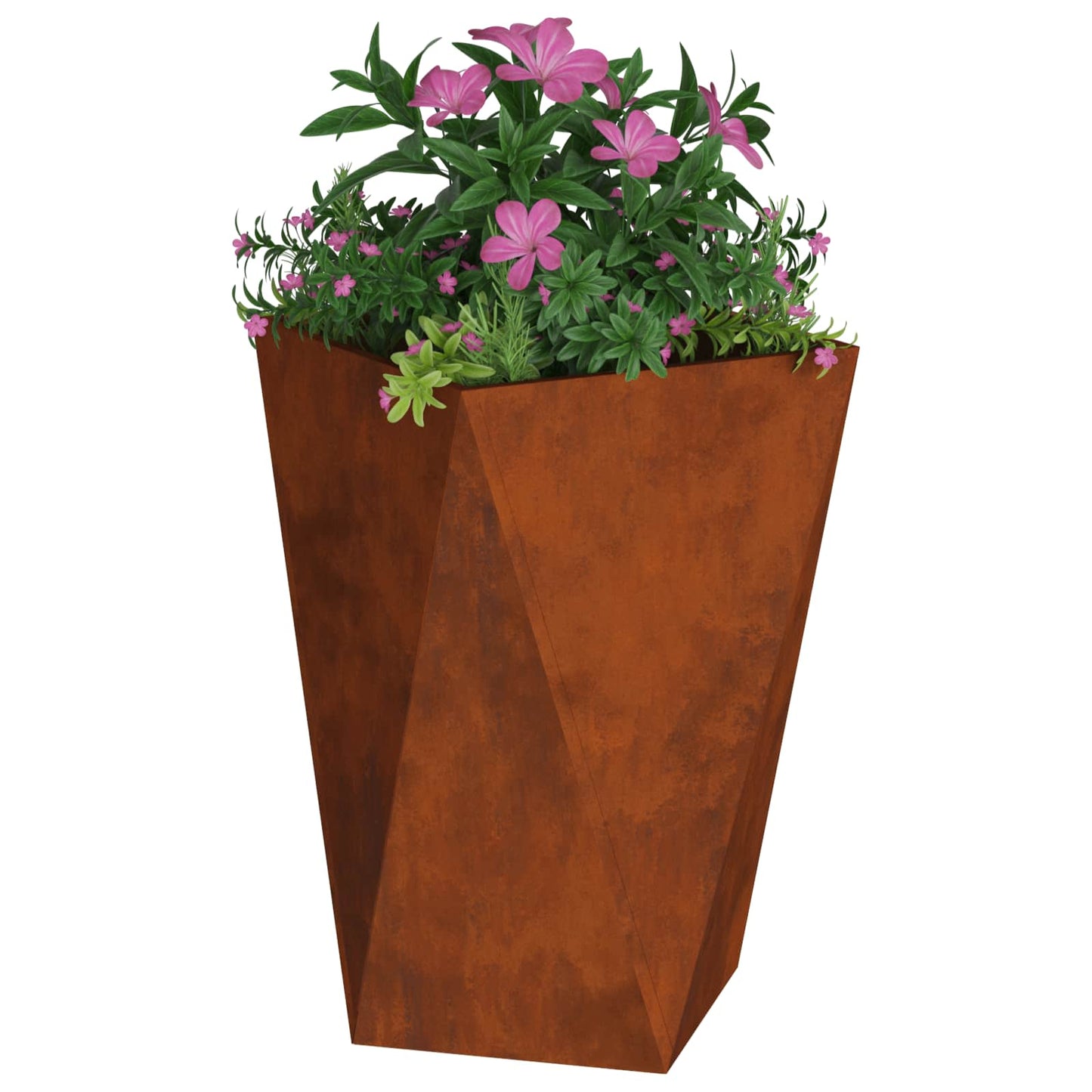 Fioriera 2 pcs Ruggine 50 x 50 x 75 cm | homemem39
