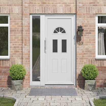 Fioriera 2 pcs Argento 30 x 30 x 30 cm Acciaio zincato