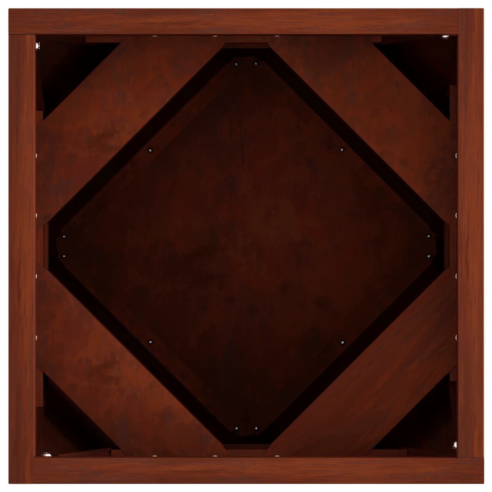 Fioriera 2 pcs Ruggine 30 x 30 x 30 cm | homemem39