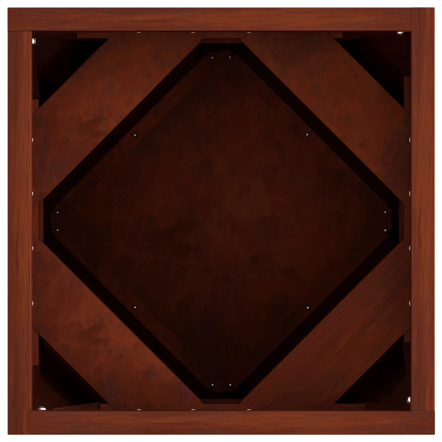 Fioriera 2 pcs Ruggine 30 x 30 x 30 cm