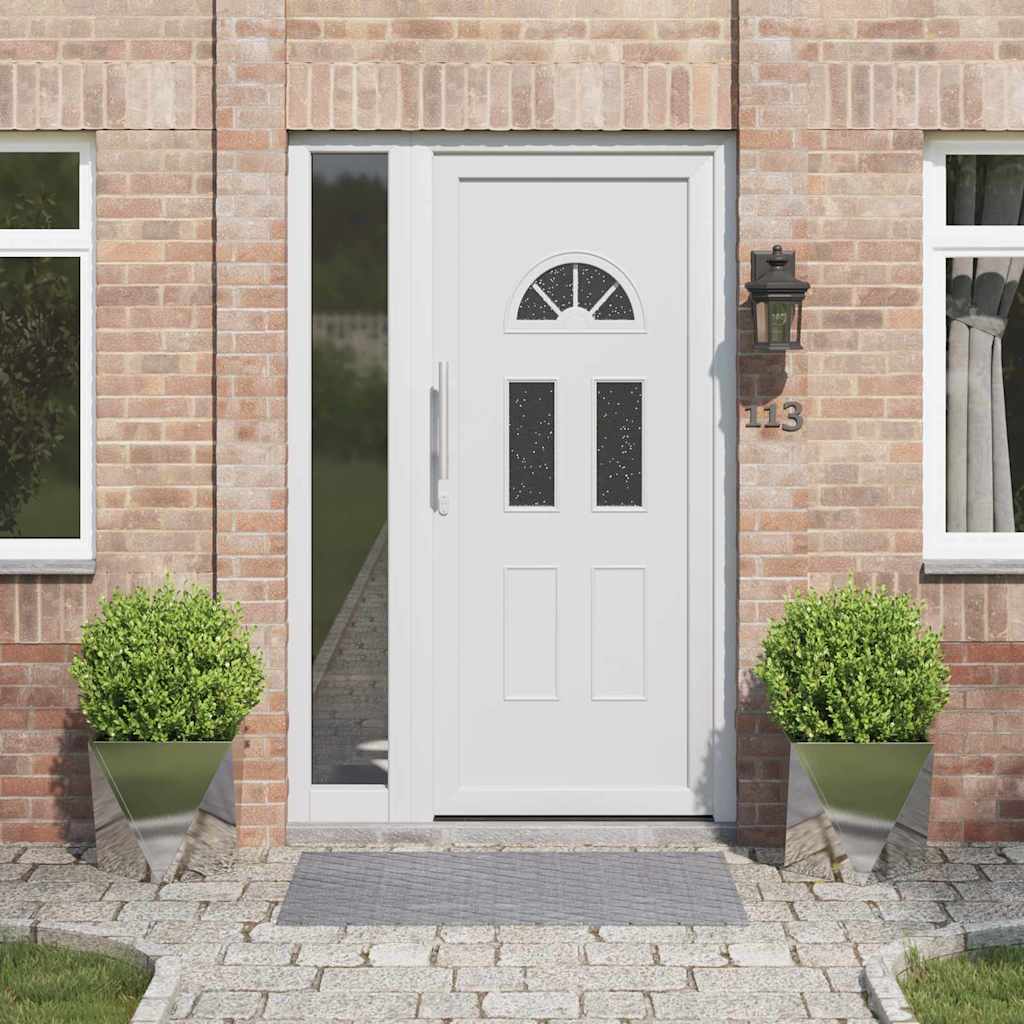 Fioriera 2 pcs Argento 40 x 40 x 40 cm Acciaio inossidabile