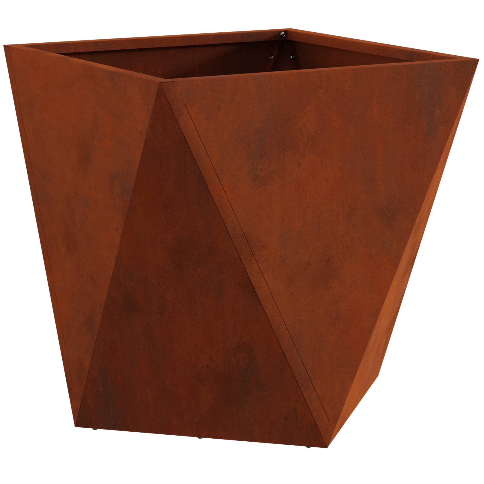 Fioriera Ruggine 40 x 40 x 40 cm | homemem39