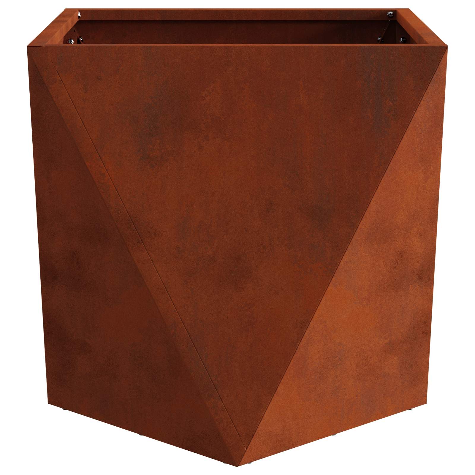 Fioriera Ruggine 40 x 40 x 40 cm | homemem39