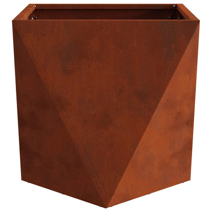 Fioriera Ruggine 40 x 40 x 40 cm | homemem39