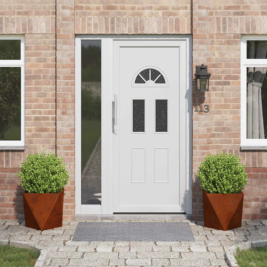 Fioriera 2 pcs Ruggine 40 x 40 x 40 cm | homemem39