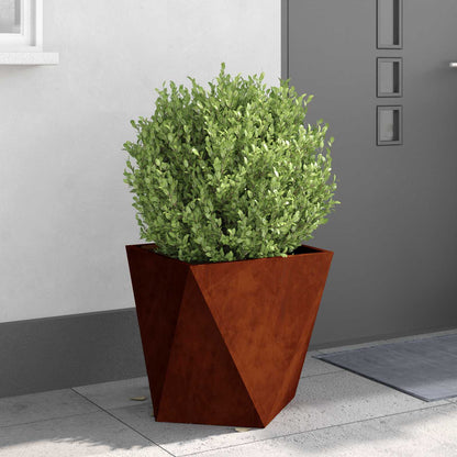 Fioriera Ruggine 50 x 50 x 50 cm | homemem39