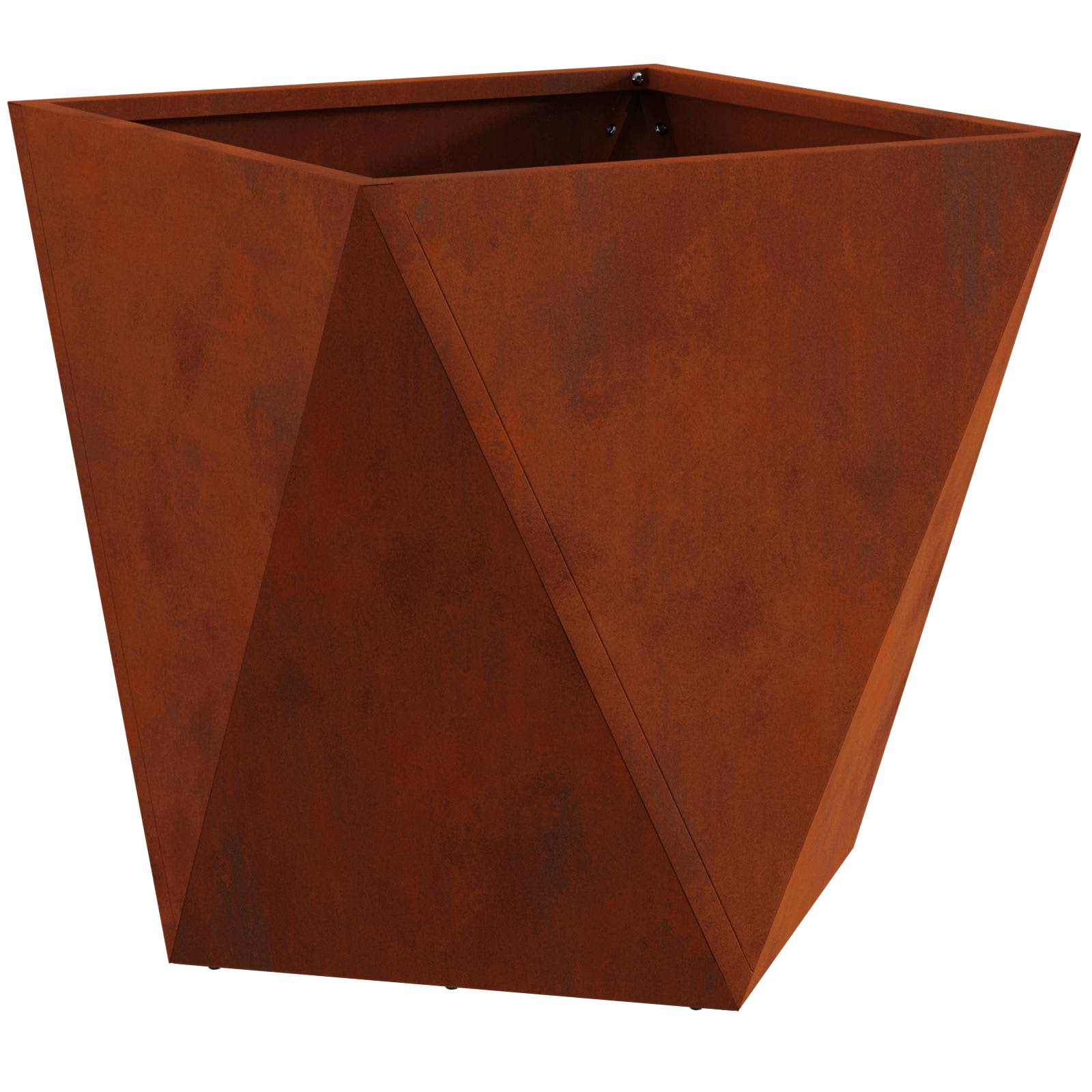 Fioriera Ruggine 50 x 50 x 50 cm | homemem39