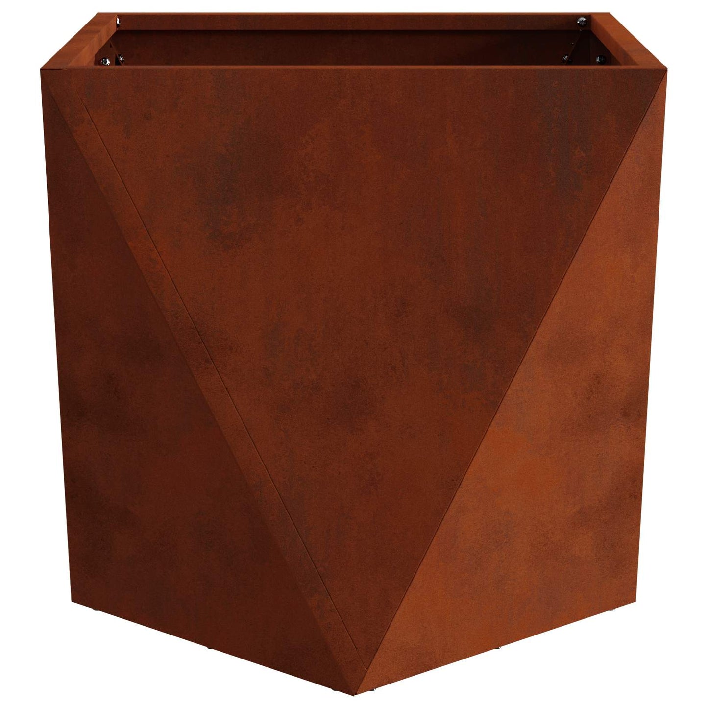 Fioriera 2 pcs Ruggine 50 x 50 x 50 cm | homemem39