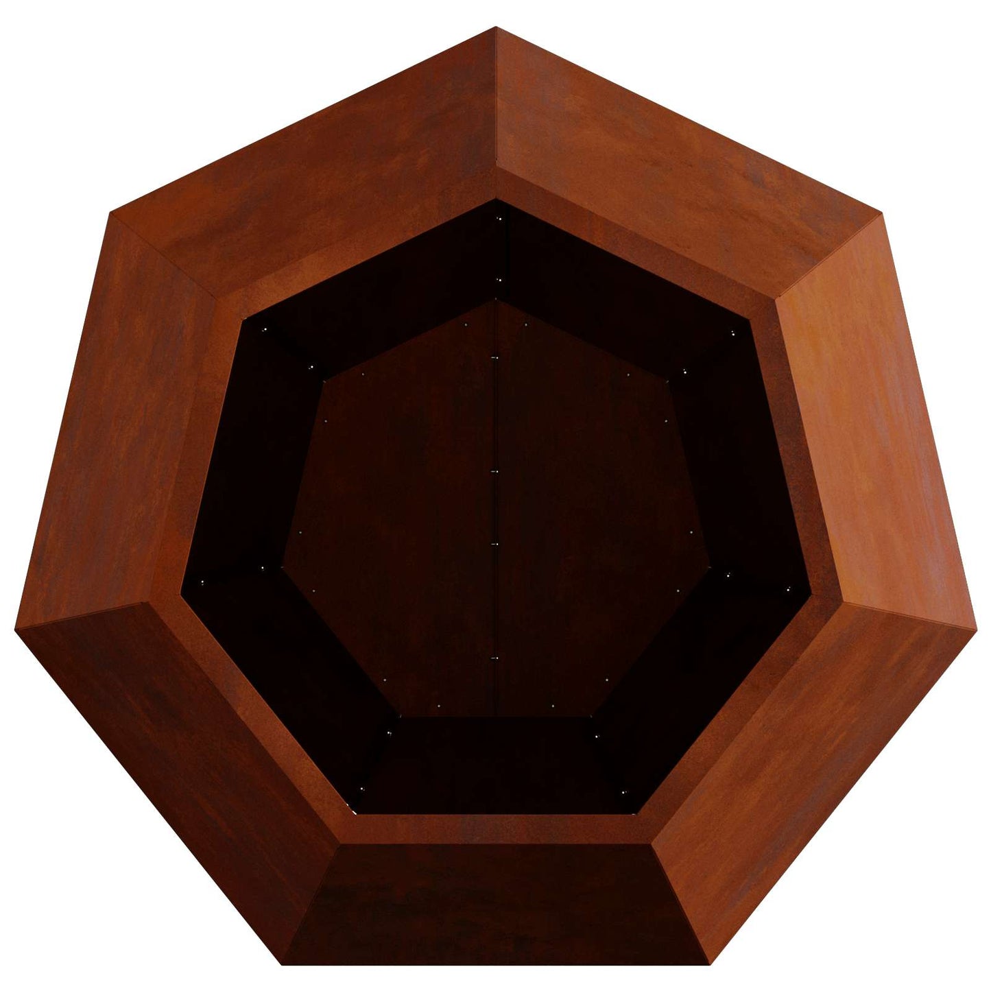 Fioriera Ruggine 75 x 75 x 60 cm | homemem39