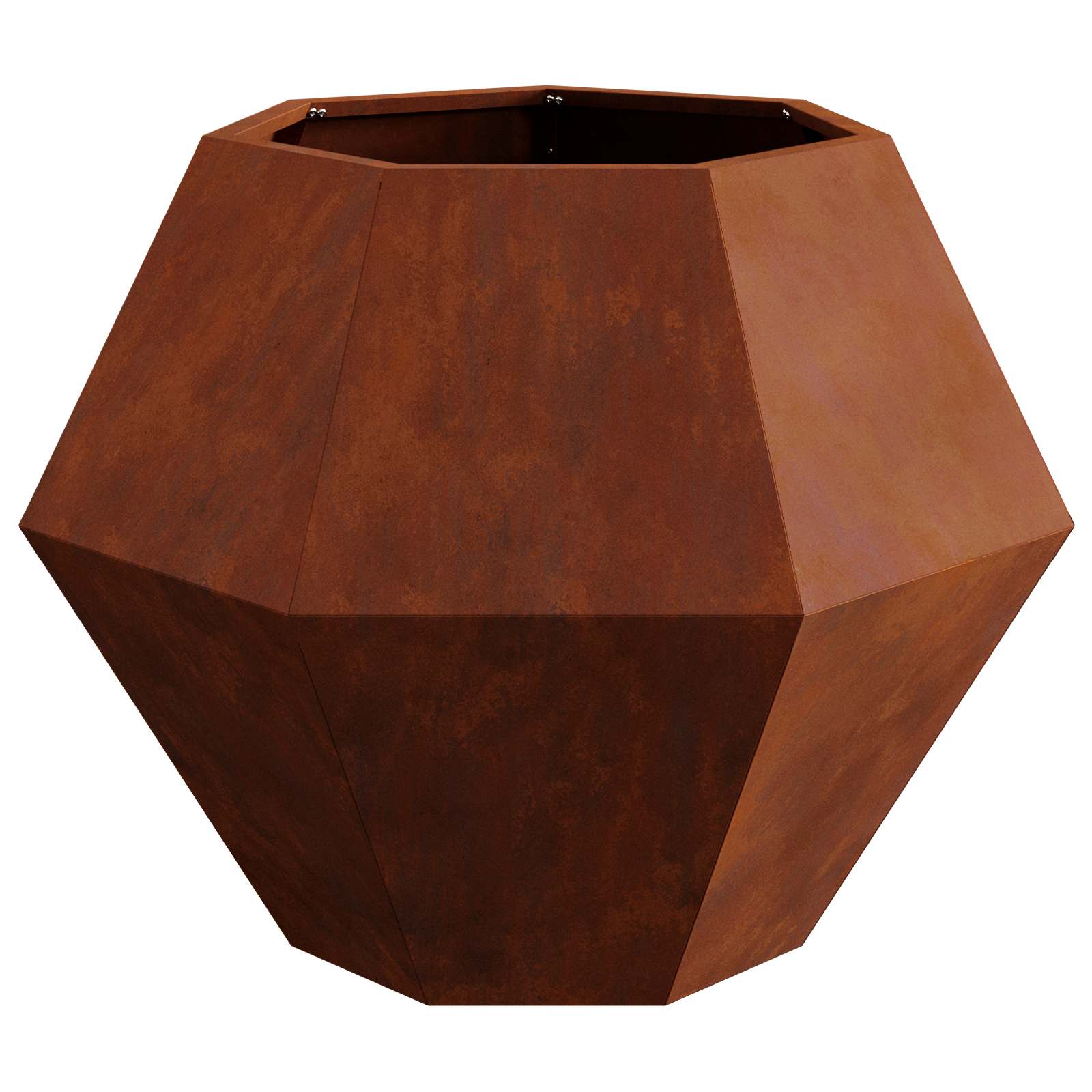 Fioriera 2 pcs Ruggine 75 x 75 x 60 cm | homemem39