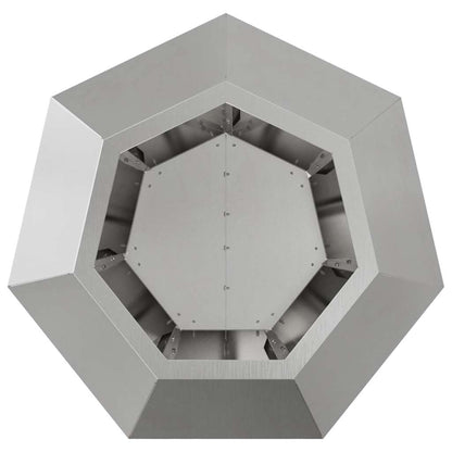 Fioriera Argento 50 x 50 x 40 cm Acciaio inossidabile