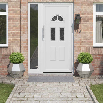 Fioriera 2 pcs Argento 50 x 50 x 40 cm Acciaio inossidabile