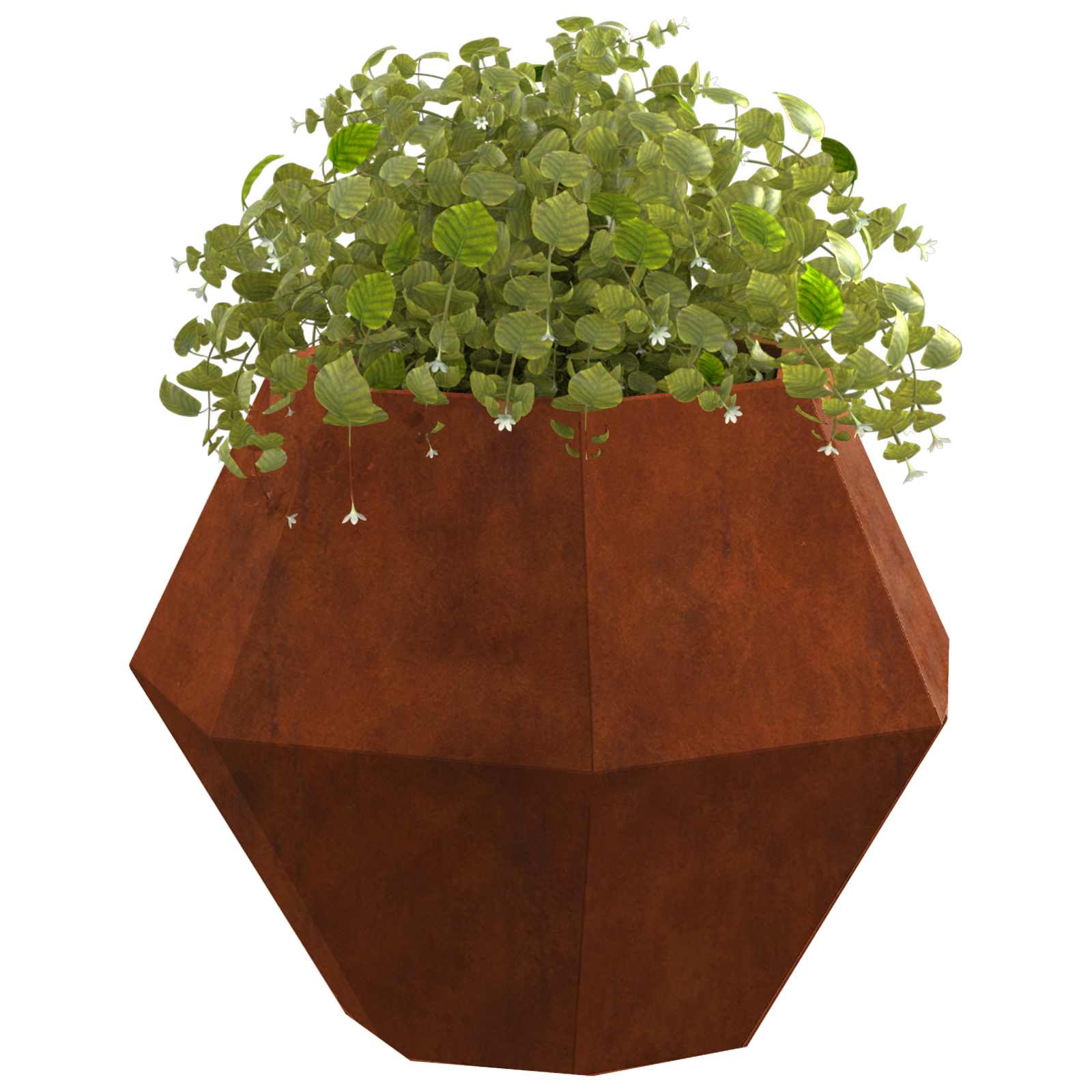 Fioriera Ruggine 50 x 50 x 40 cm | homemem39