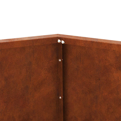 Fioriera 2 pcs Ruggine 50 x 50 x 40 cm | homemem39