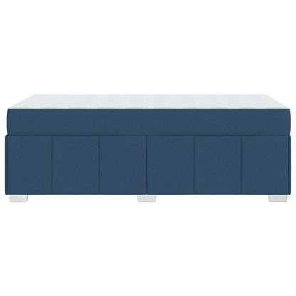 Struttura del letto con materasso Blu 80 x 200 cm Tessuto | homemem39