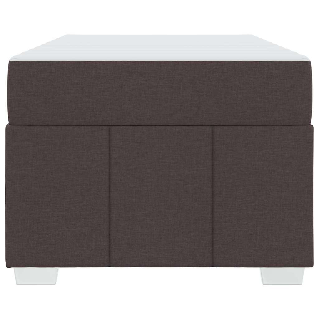 Struttura del letto Marrone Scuro 90 x 200 cm Tessuto | homemem39
