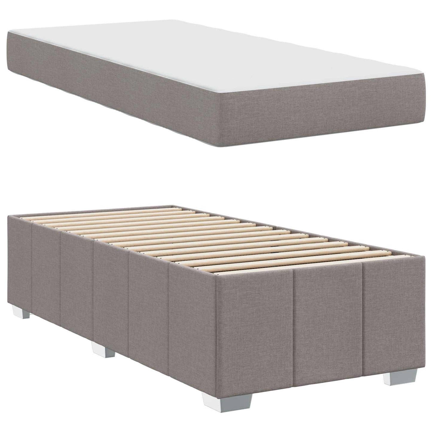 Struttura del letto con materasso Talpa 90 x 200 cm Tessuto | homemem39