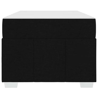 Struttura del letto con materasso Nero 100 x 200 cm Tessuto | homemem39