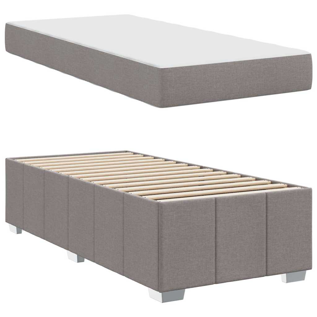 Struttura del letto con materasso Talpa 100 x 200 cm Tessuto | homemem39