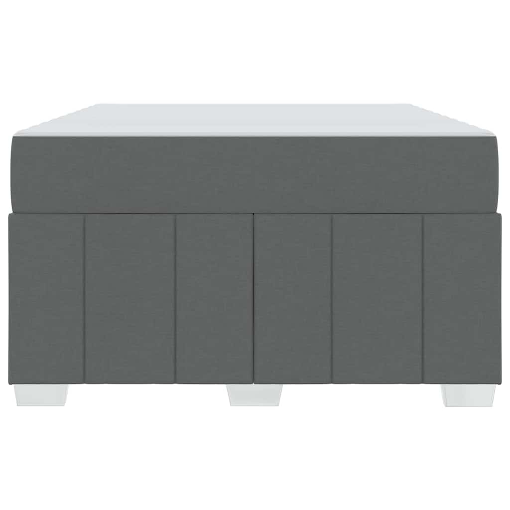 Struttura del letto Grigio scuro 120 x 200 cm Tessuto | homemem39